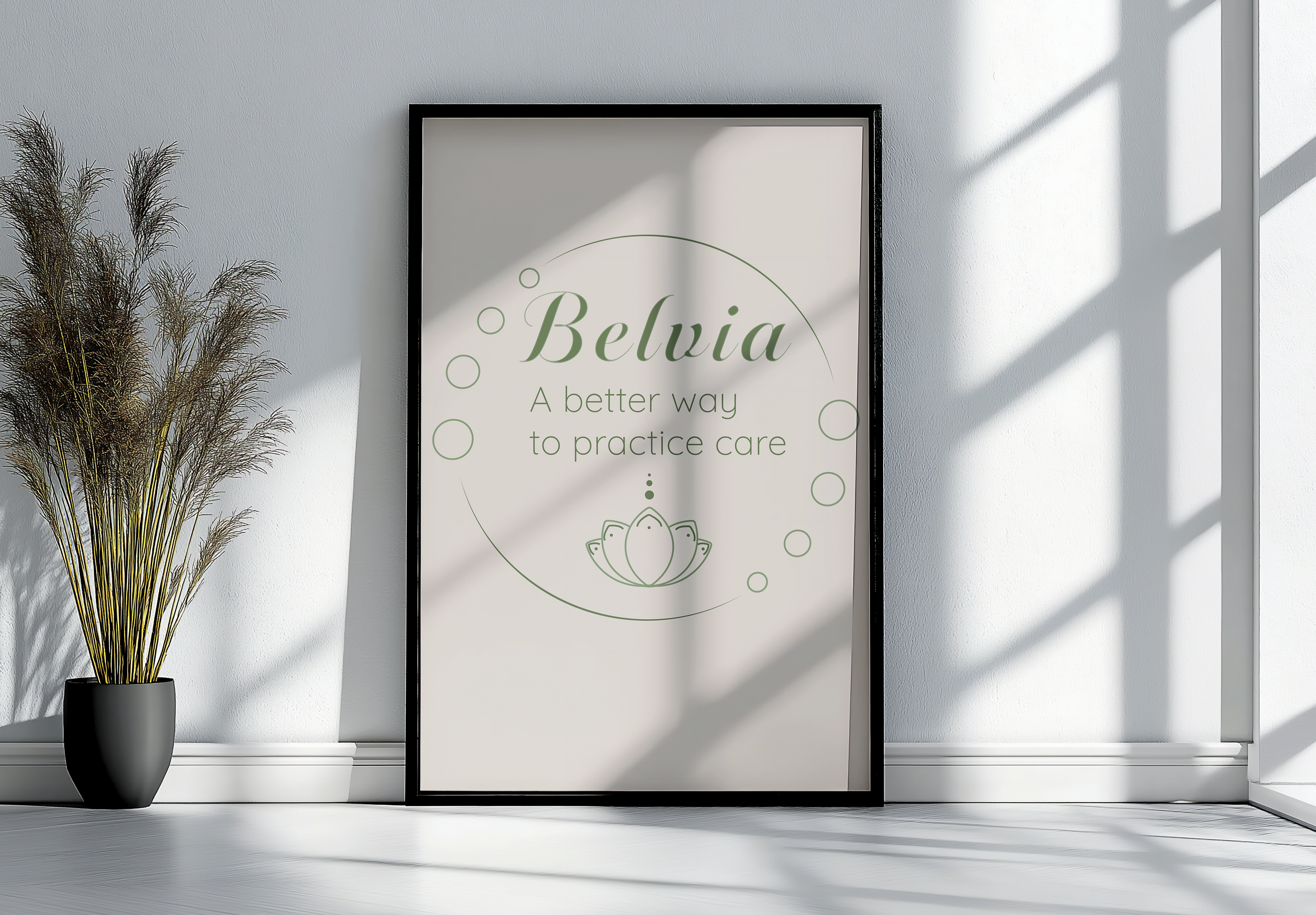 Belvia wellness spa interior with serene atmosphere and natural textures