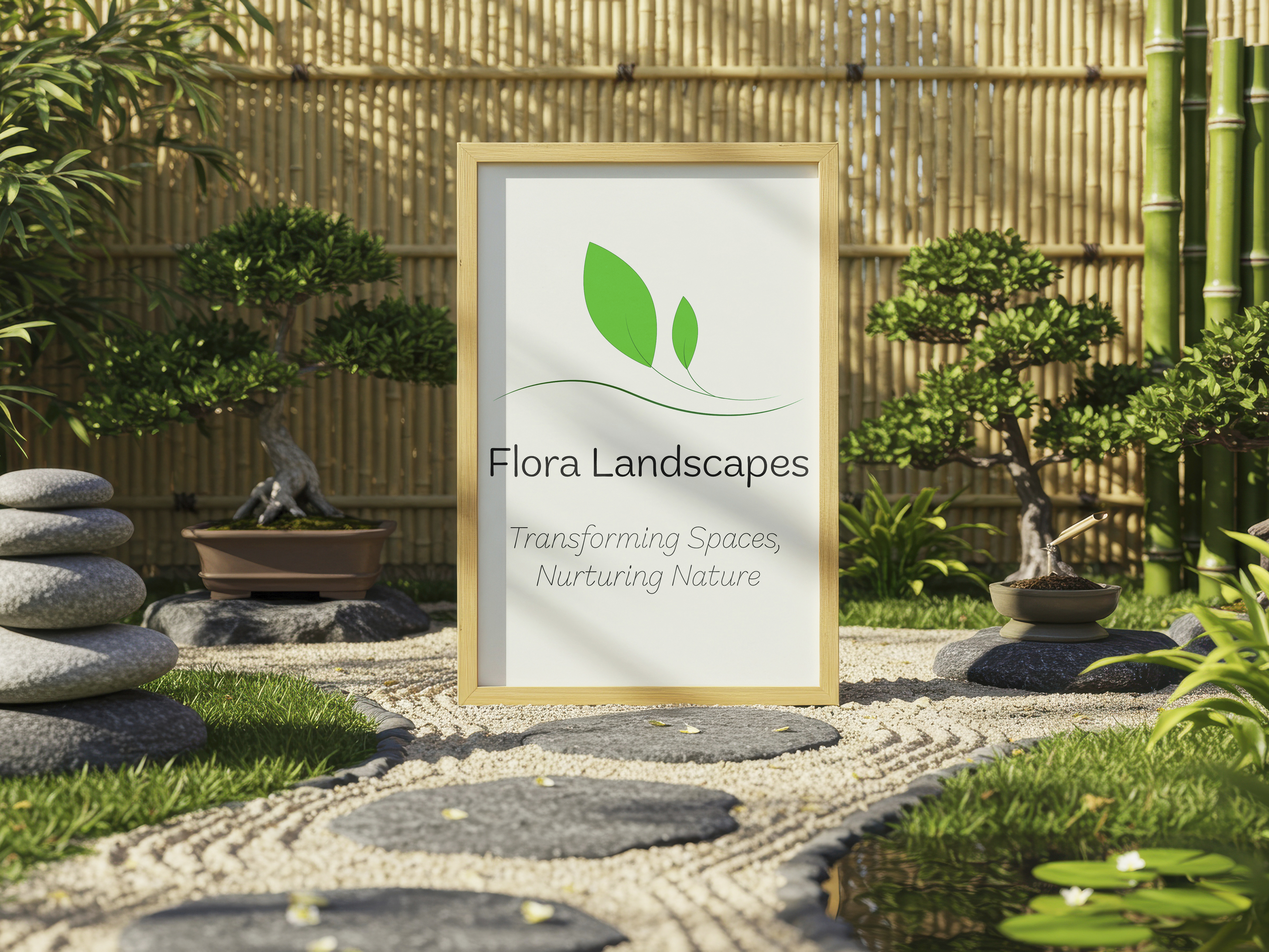 Landscape design project by Flora Landscapes transforming outdoor space