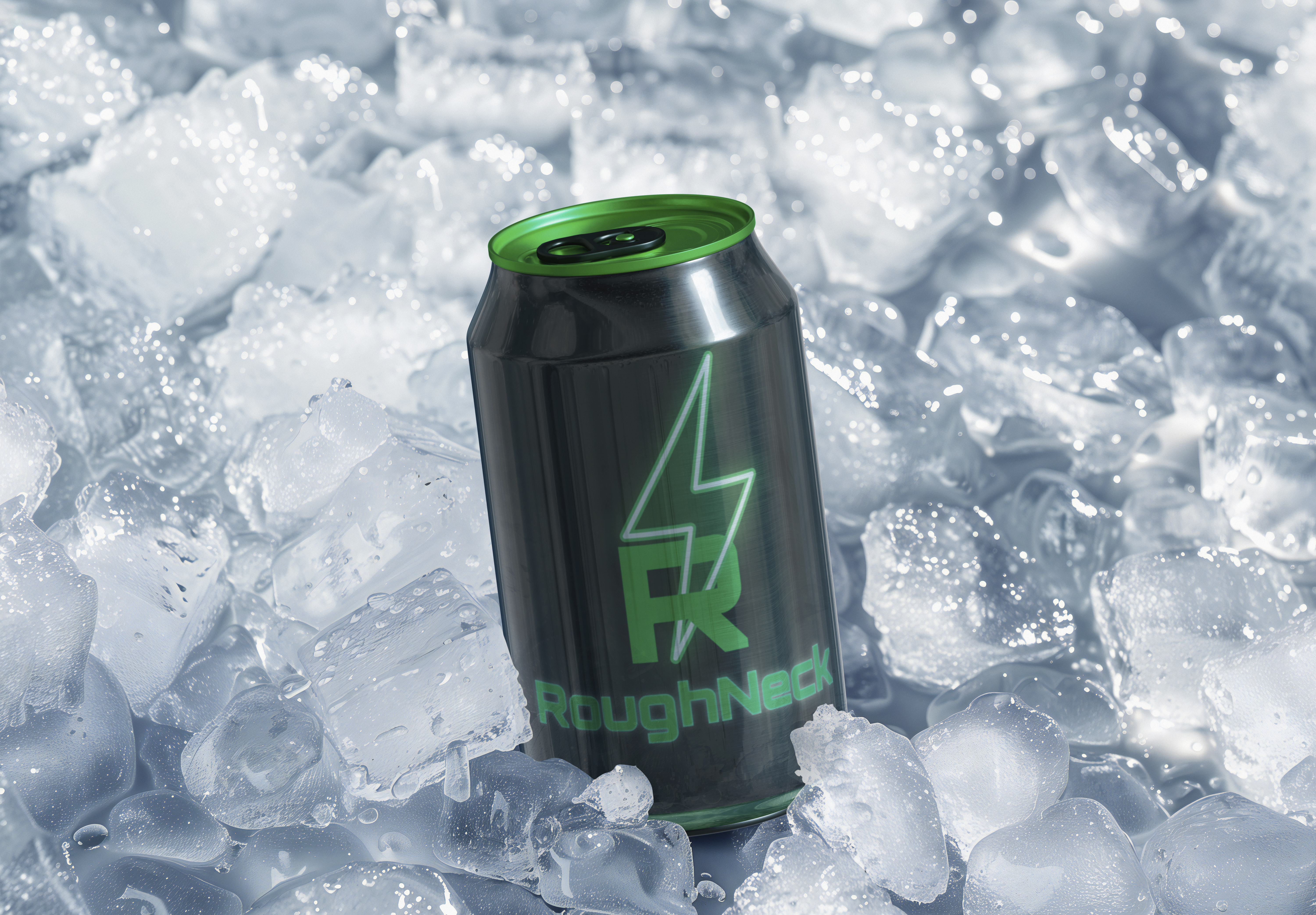 RoughNeck packaging design highlighting strength and endurance