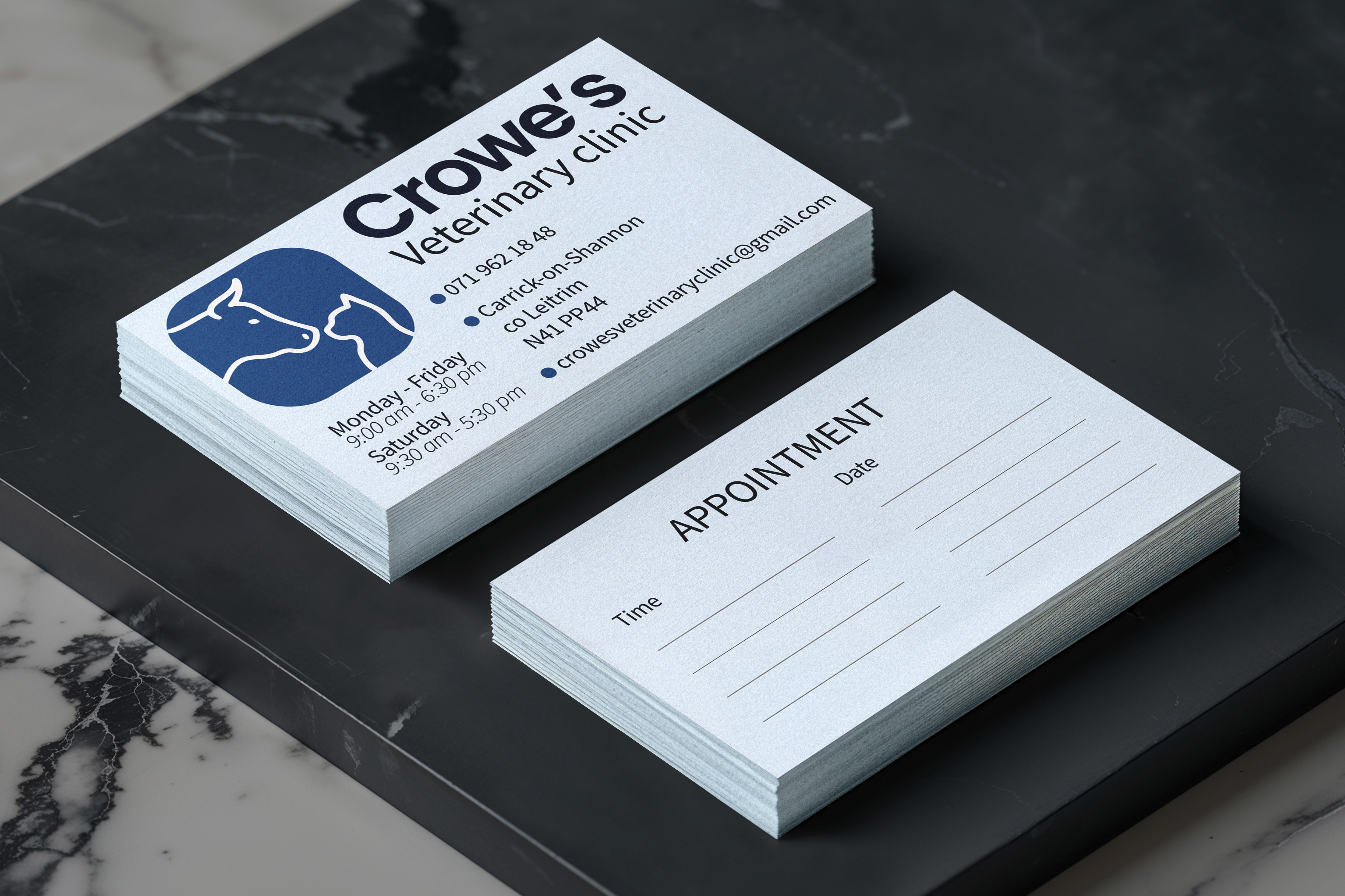 Crowe's veterinary clinic logo