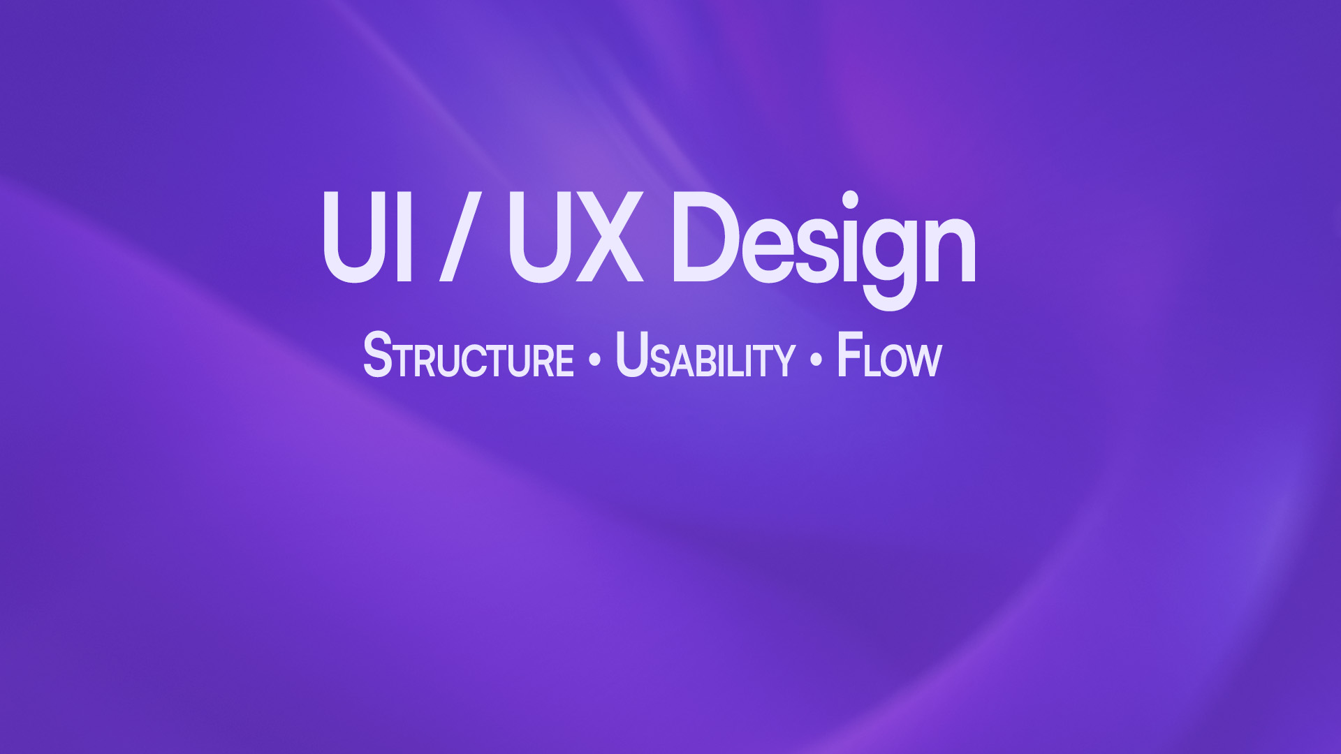 UI UX Design service