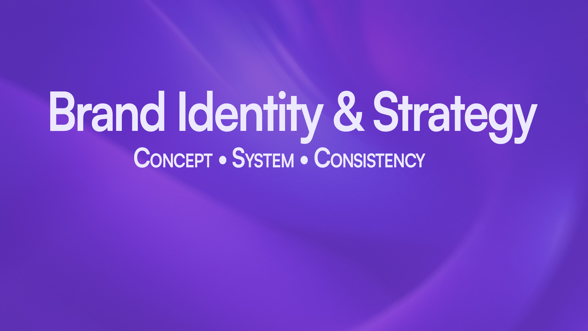 Brand identity and strategy service